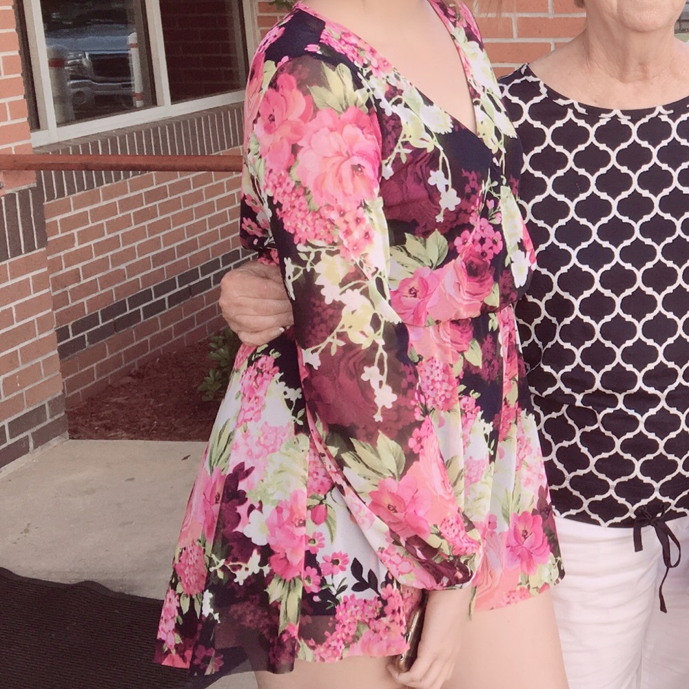 Floral Romper
